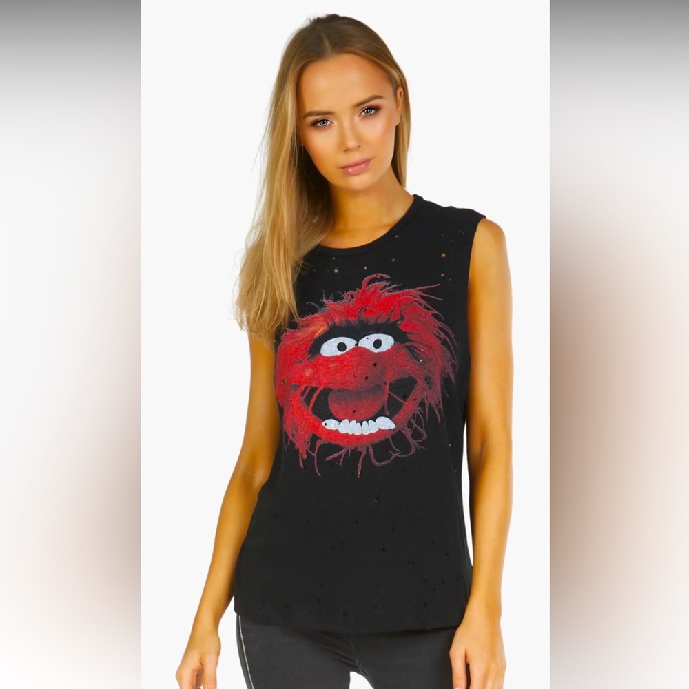 LAUREN MOSHI Kel Animal in Black
Size: Small